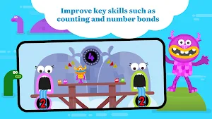 Teach Monster: Number Skills Screenshot 2