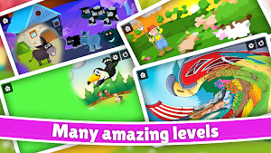 Kids Farm Animal Color Scratch Screenshot 3