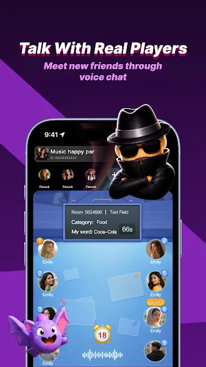 ChaCha - Party Games, Chat Screenshot 1