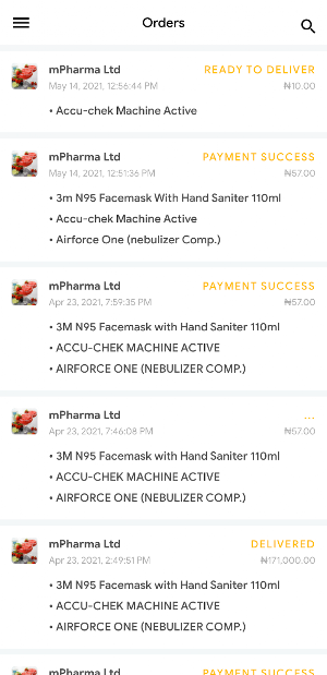 GoHealthy Manufacturer Screenshot 2