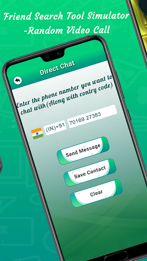 Friend Search Tool Simulator - Random Video Call Screenshot 2