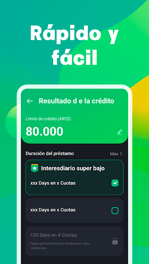 Micro Dinero: AR Préstamos YA Screenshot 0