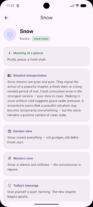 Dream Interpreter Screenshot 3