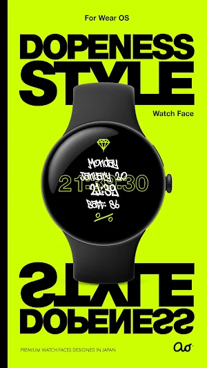 DOPENESS Style Watch Face Screenshot 2