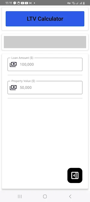 LTV Calculator Screenshot 2