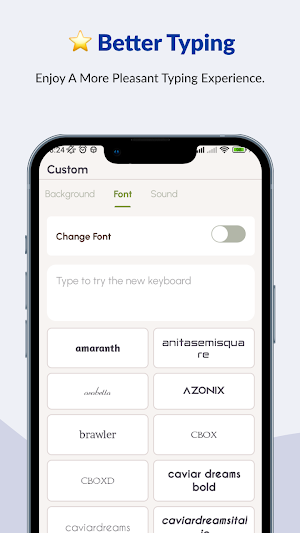 Keyboard app - Theme Screenshot 2