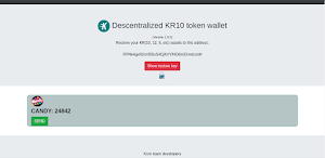 Kron Blockchain Asset Wallet Screenshot 3