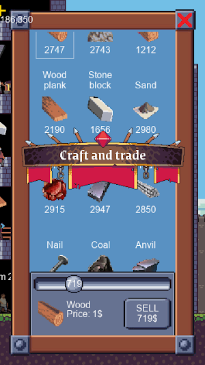 Castle Builder | Medieval Crafting Strategy Screenshot 2