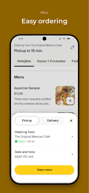 The Original Mexican Cafe TX Screenshot 2