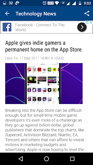 Technology News Screenshot 2