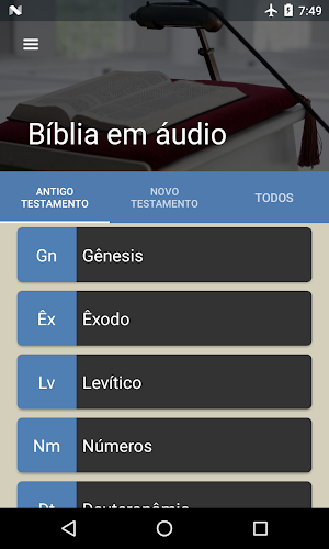 Bíblia em áudio Screenshot 0
