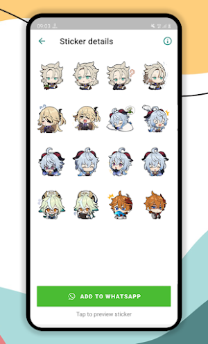 My Genshin Stickers Screenshot 2