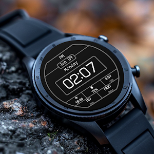 Key WF81 Digital Watch Face Screenshot 0