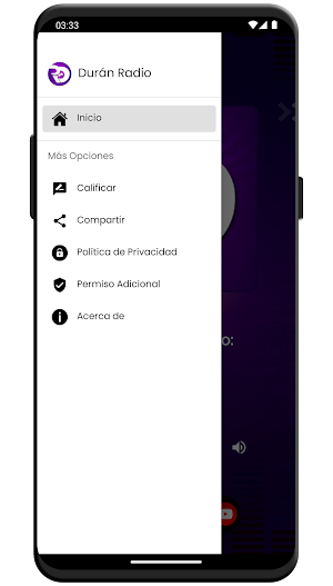 Durán Radio Screenshot 1