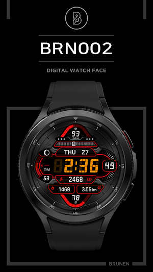 BRN002 : Watch Face Screenshot 1