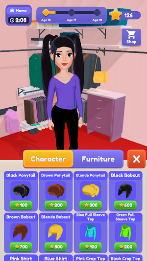 Idle Girl Life Screenshot 3