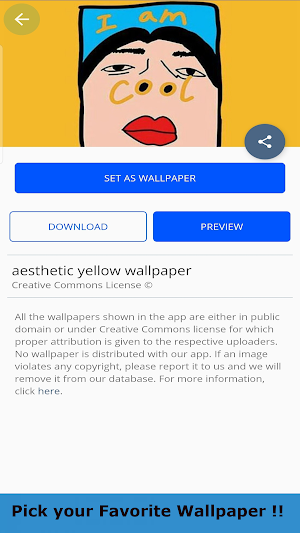 Aesthetic Yellow Wallpaper HD 4K 2021 Screenshot 1