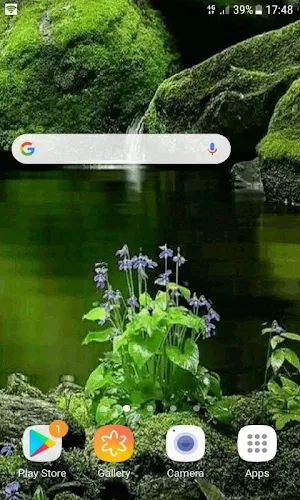 Green Nature Live Wallpaper Screenshot 1