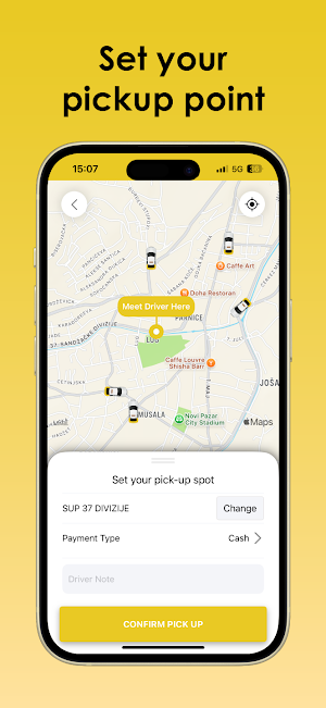Alfa Taxi Novi Pazar Screenshot 3