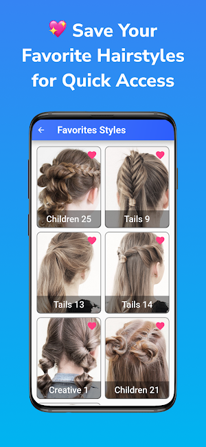 Hairstyles for Girls Screenshot 3
