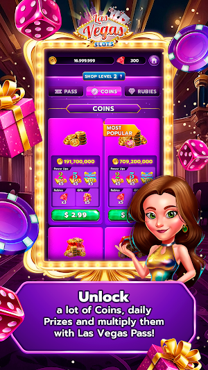 Las Vegas Slots - Casino Saga Screenshot 1