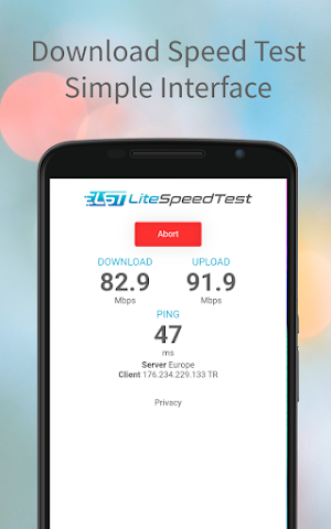 Lite Speed Test Screenshot 1