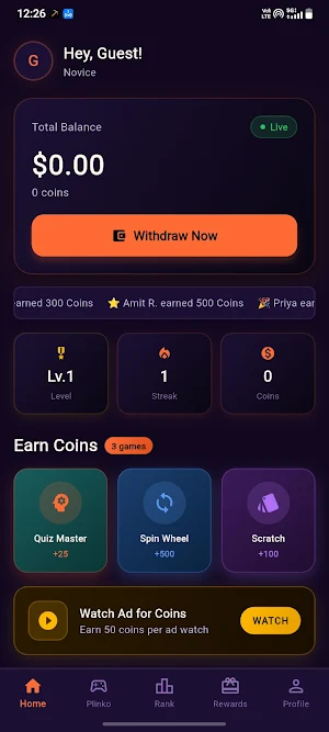Lucky Spin: Get Rewards Screenshot 0