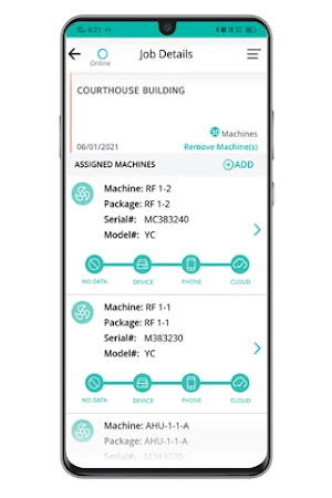 Vibration Diagnostic Service Screenshot 1