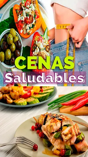 Cenas saludables Screenshot 1