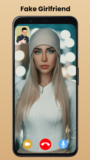 Fake Video Call Girlfriend Screenshot 0