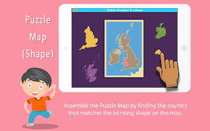 United Kingdom - Montessori Geography Screenshot 2