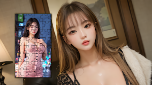 Idol Puzzle: pretty girl Screenshot 2