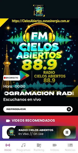 Radio Cielos Abiertos Screenshot 1