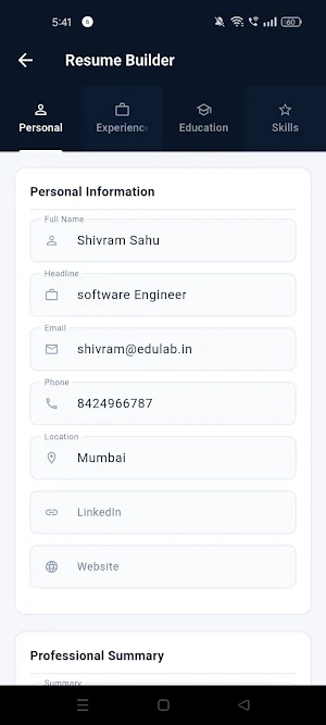 MyAlumni Screenshot 3