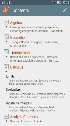 Math Formulas Vec Screenshot 0