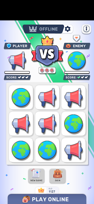 Tic Tac Toe Co Caro XO Online Screenshot 2