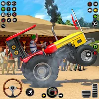 Farm Tractor Farming Games 3D