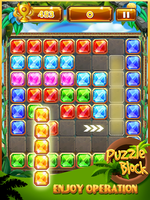 Puzzle Block Egyptian Quest Screenshot 1