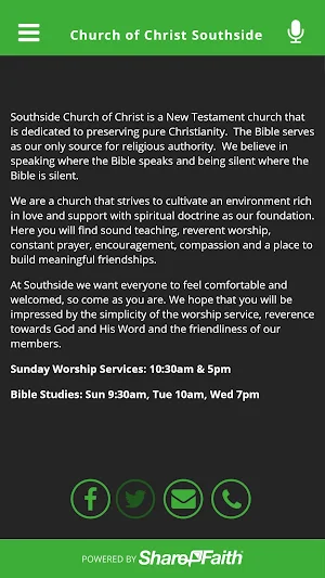 Church of Christ Southside Screenshot 1