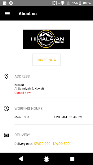 Himalayan House Restaurant Screenshot 3
