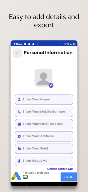 Resume Builder 2024 CV Maker Screenshot 3