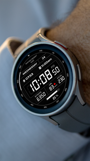Retro Watch Face 2 Screenshot 1