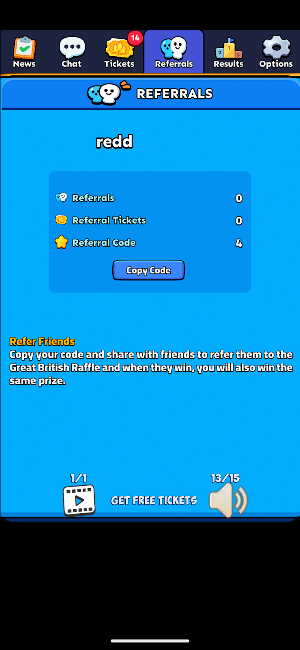 Great British Raffle Screenshot 3