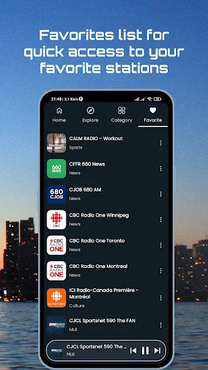 Radio Canada : Live FM Screenshot 3