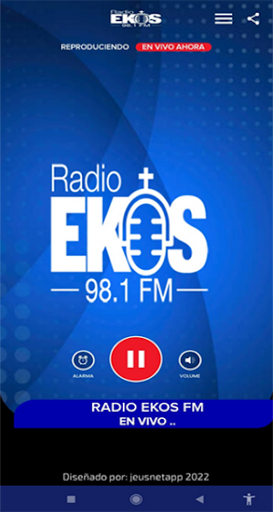 Radio Ekos Fm Screenshot 1