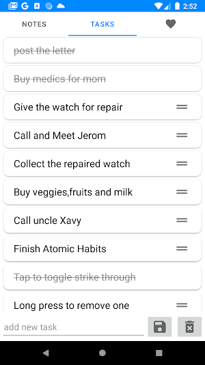 Basic Notes & Tasks Screenshot 3