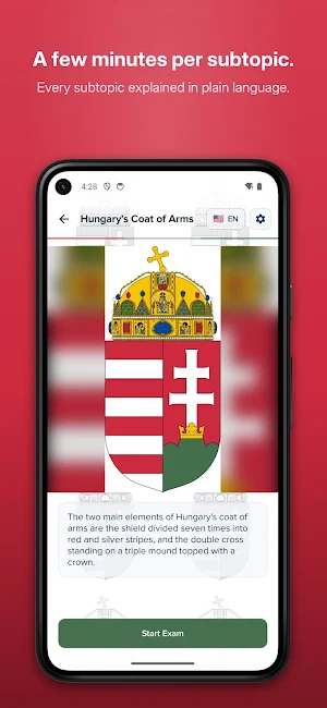 Hungarian Cultural Exam Prep Screenshot 2
