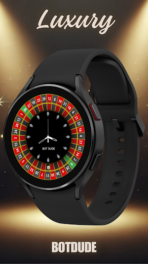Casino Roulette Watch Face Screenshot 1
