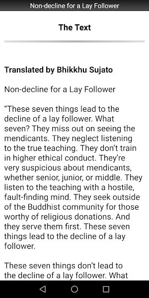 Non-decline for a Lay Follower Screenshot 1