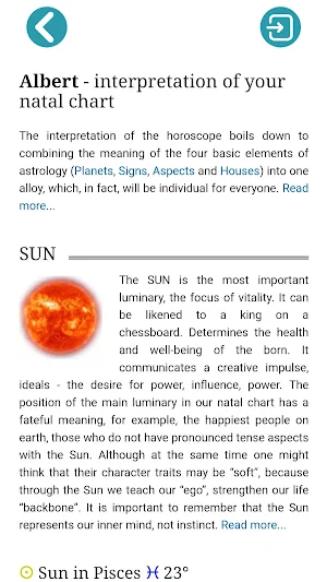 Natal chart: Geocult Astrology Screenshot 3